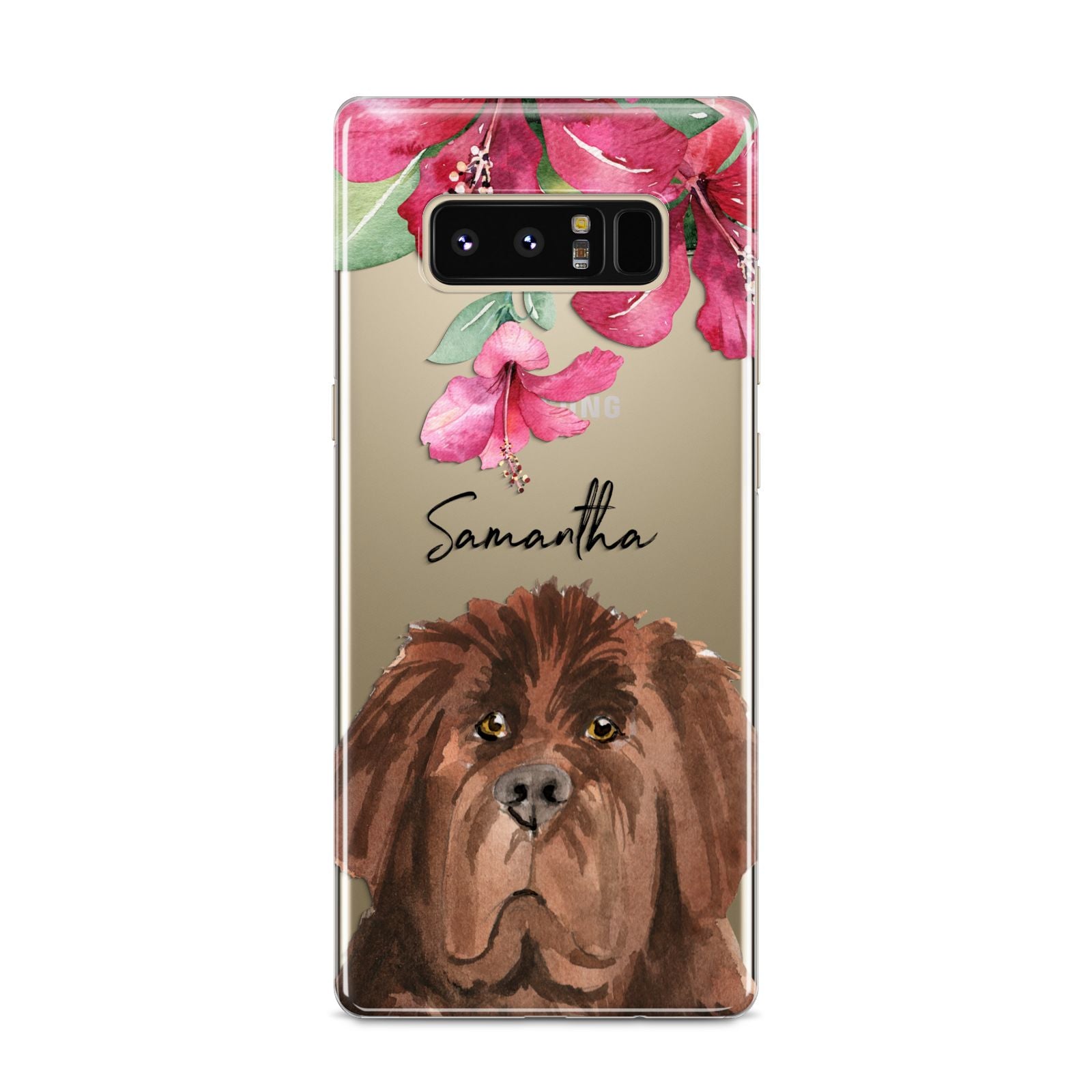 Personalised Newfoundland Samsung Galaxy S8 Case