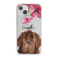 Personalised Newfoundland iPhone 13 Clear Bumper Case
