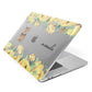 Personalised Norwich Terrier Apple MacBook Case Side View