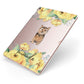 Personalised Norwich Terrier Apple iPad Case on Rose Gold iPad Side View