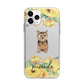 Personalised Norwich Terrier Apple iPhone 11 Pro Max in Silver with Bumper Case