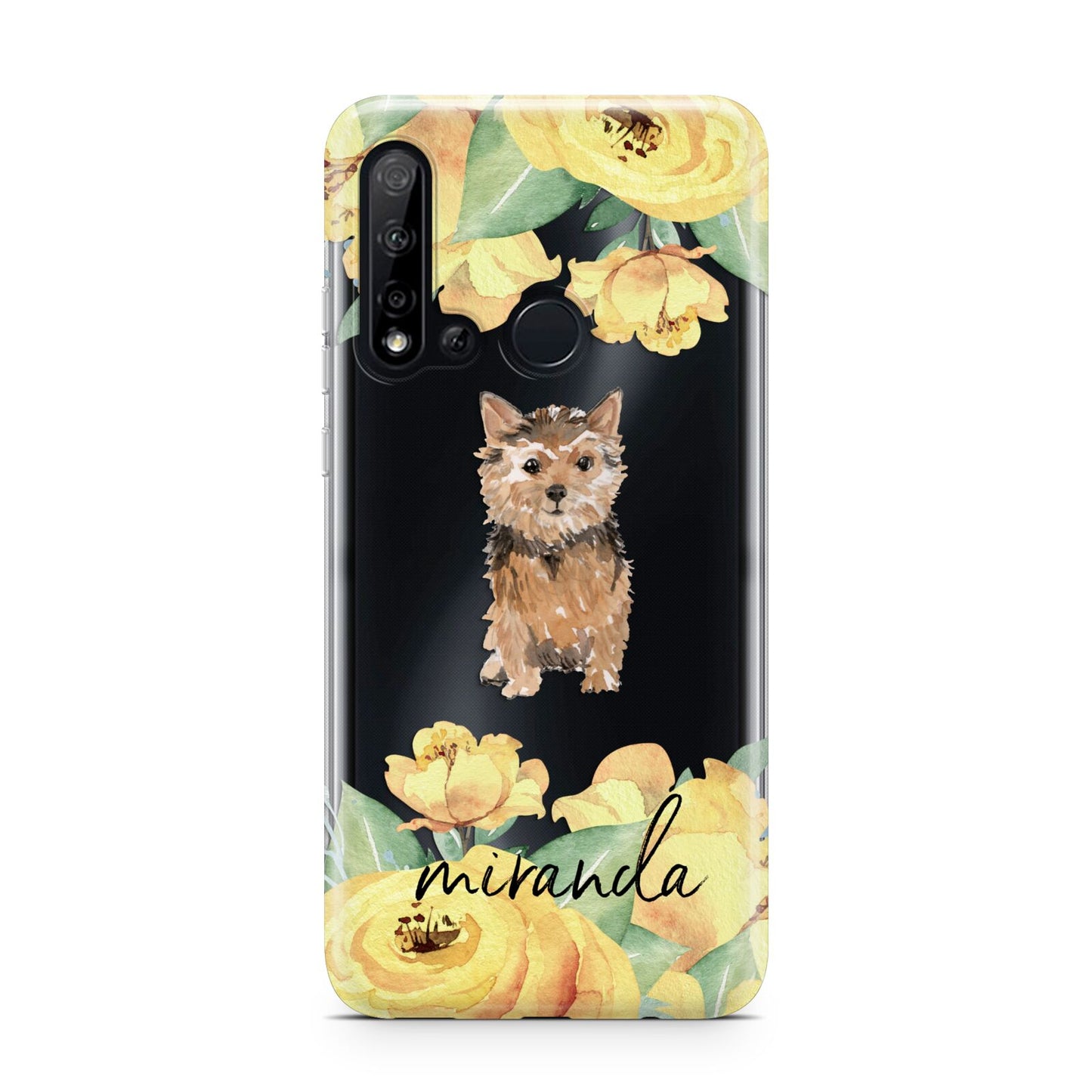 Personalised Norwich Terrier Huawei P20 Lite 5G Phone Case