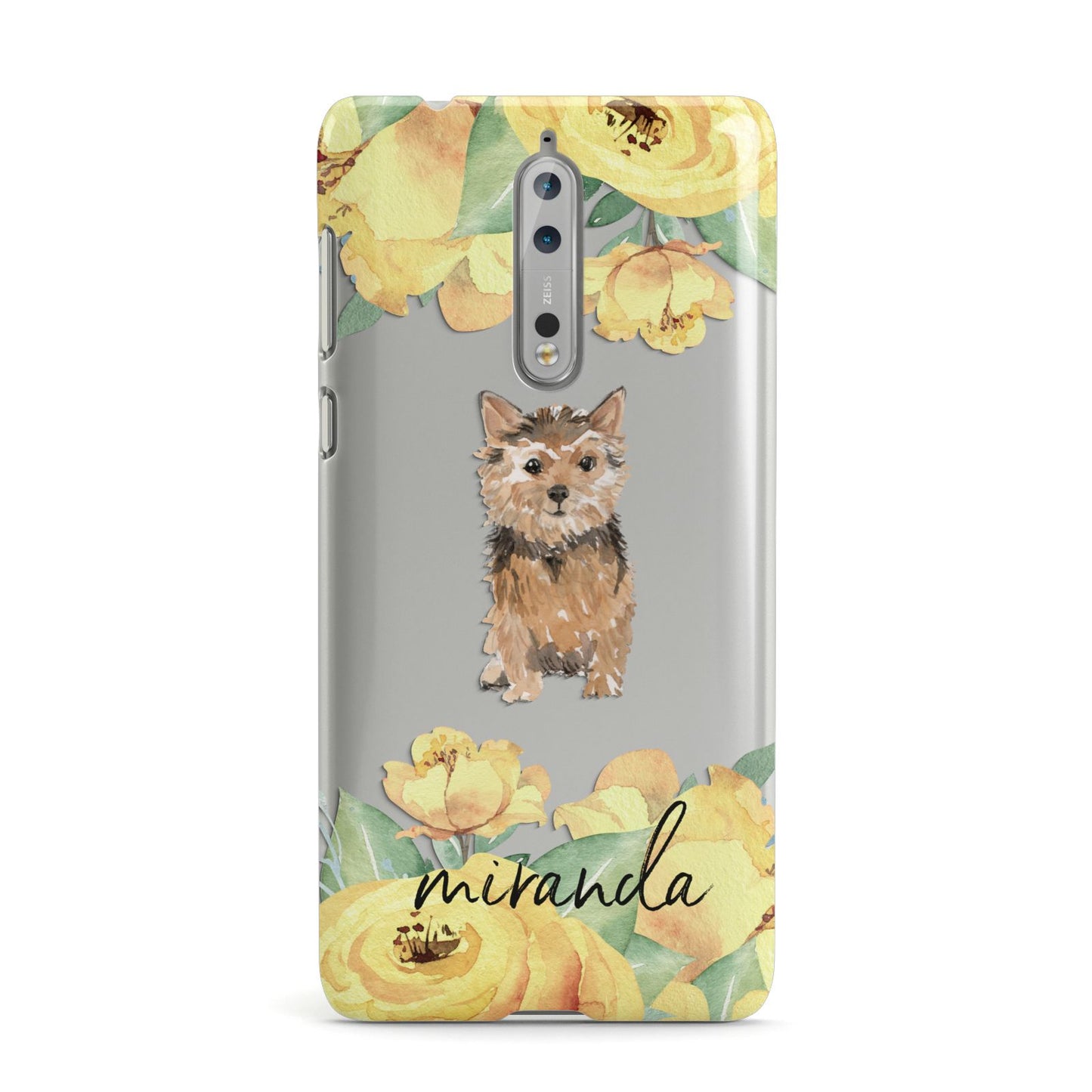 Personalised Norwich Terrier Nokia Case