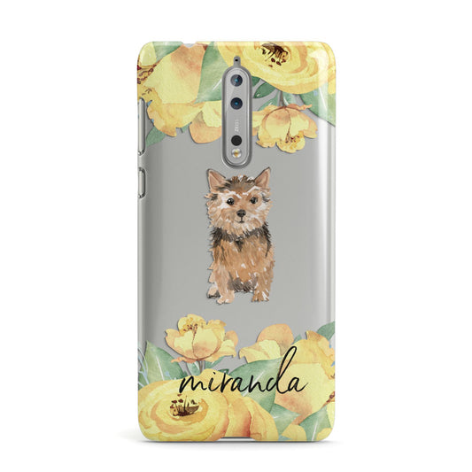 Personalised Norwich Terrier Nokia Case
