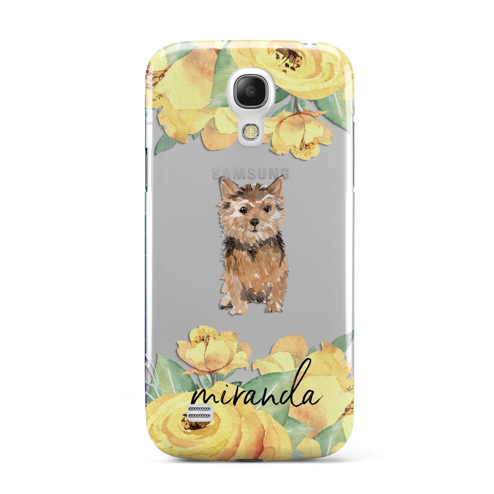 Personalised Norwich Terrier Samsung Galaxy S4 Mini Case