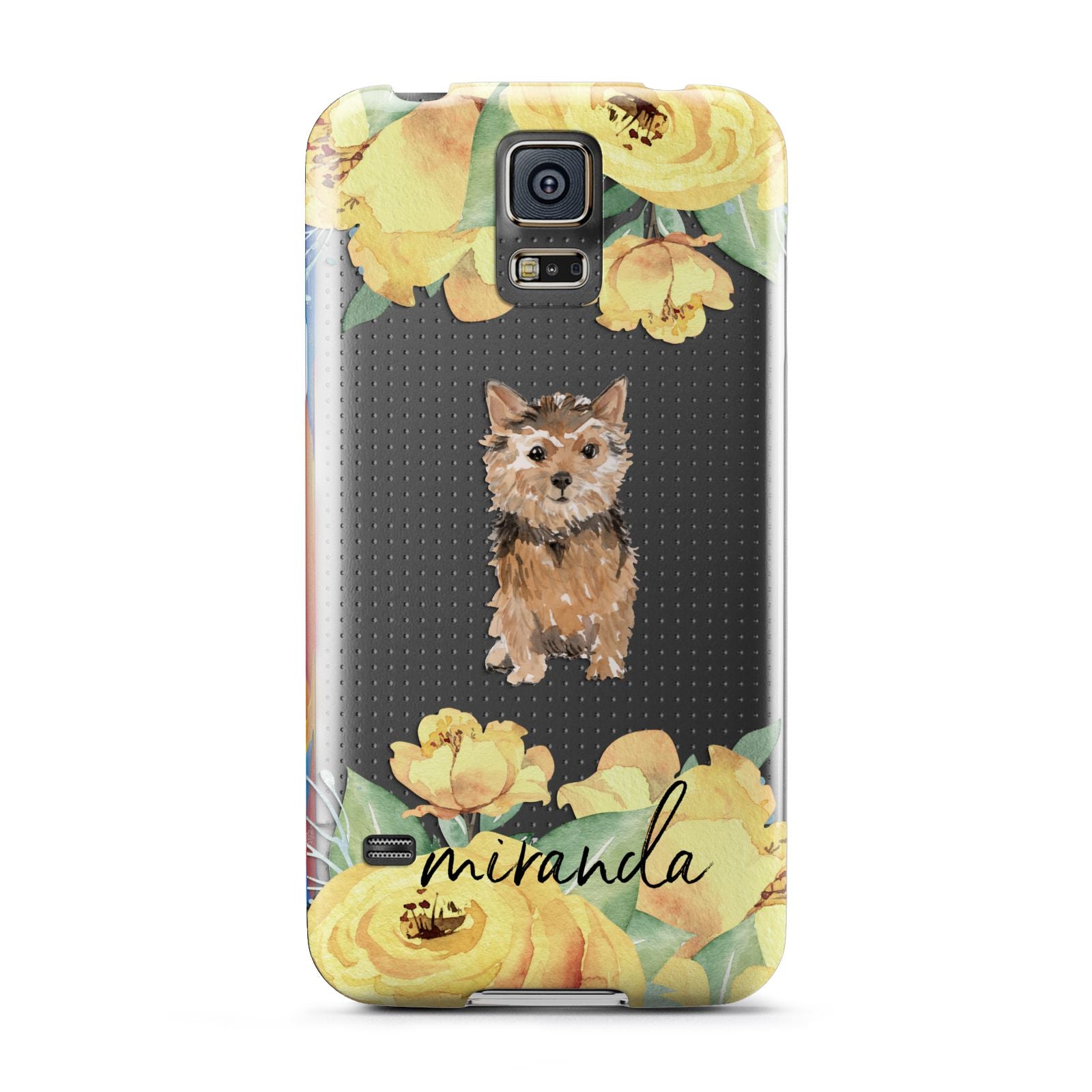 Personalised Norwich Terrier Samsung Galaxy S5 Case
