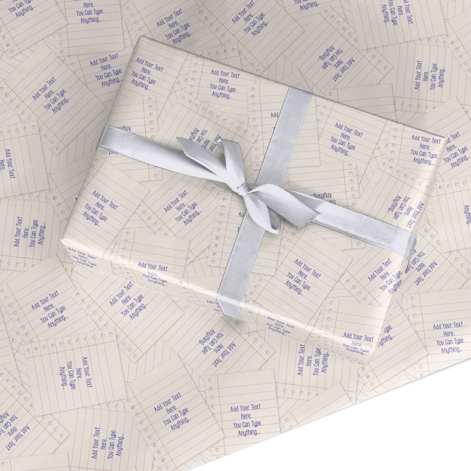 Personalised Notepad Wrapping Paper – Dyefor