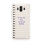 Personalised Notepad Huawei Mate 10 Protective Phone Case