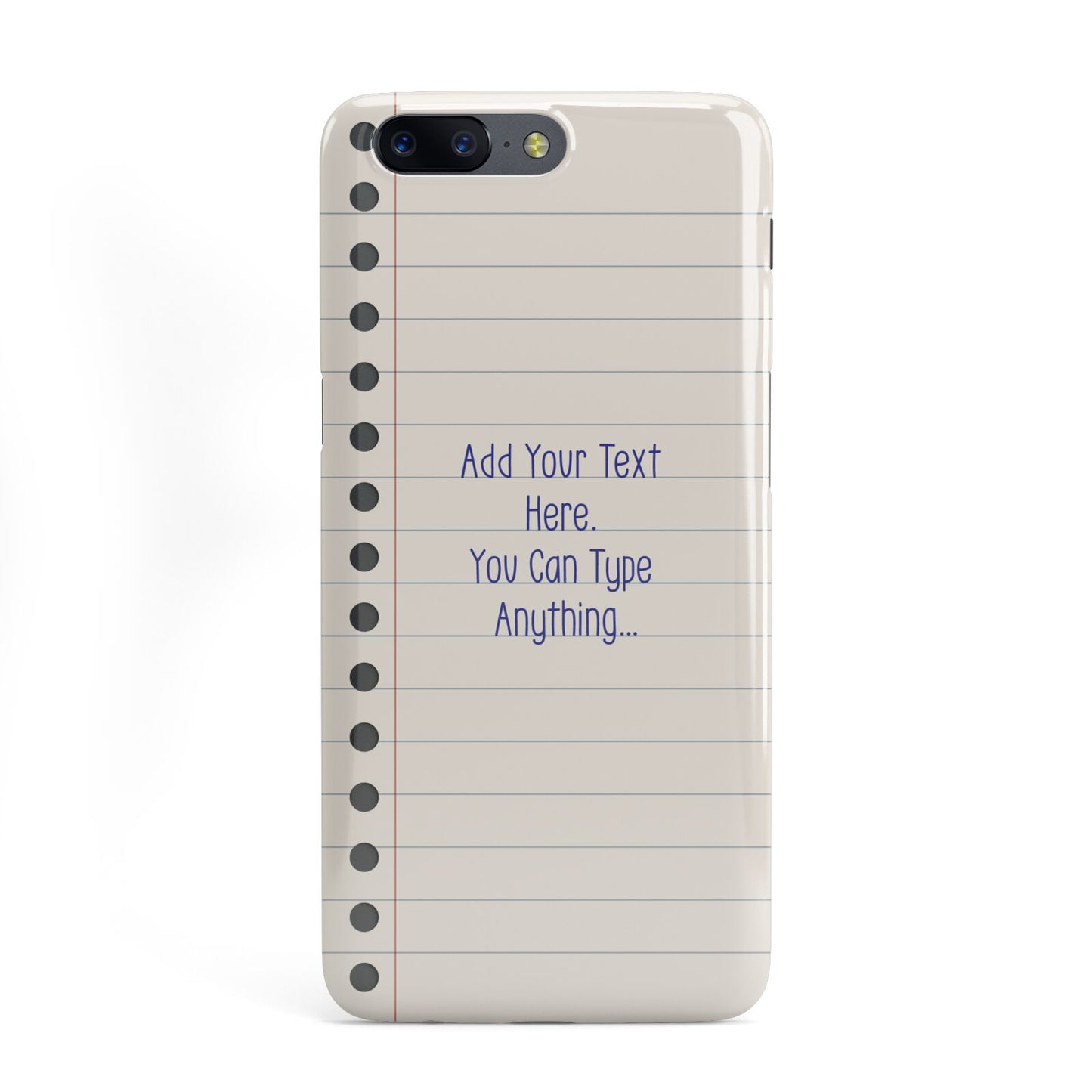 Personalised Notepad OnePlus Case