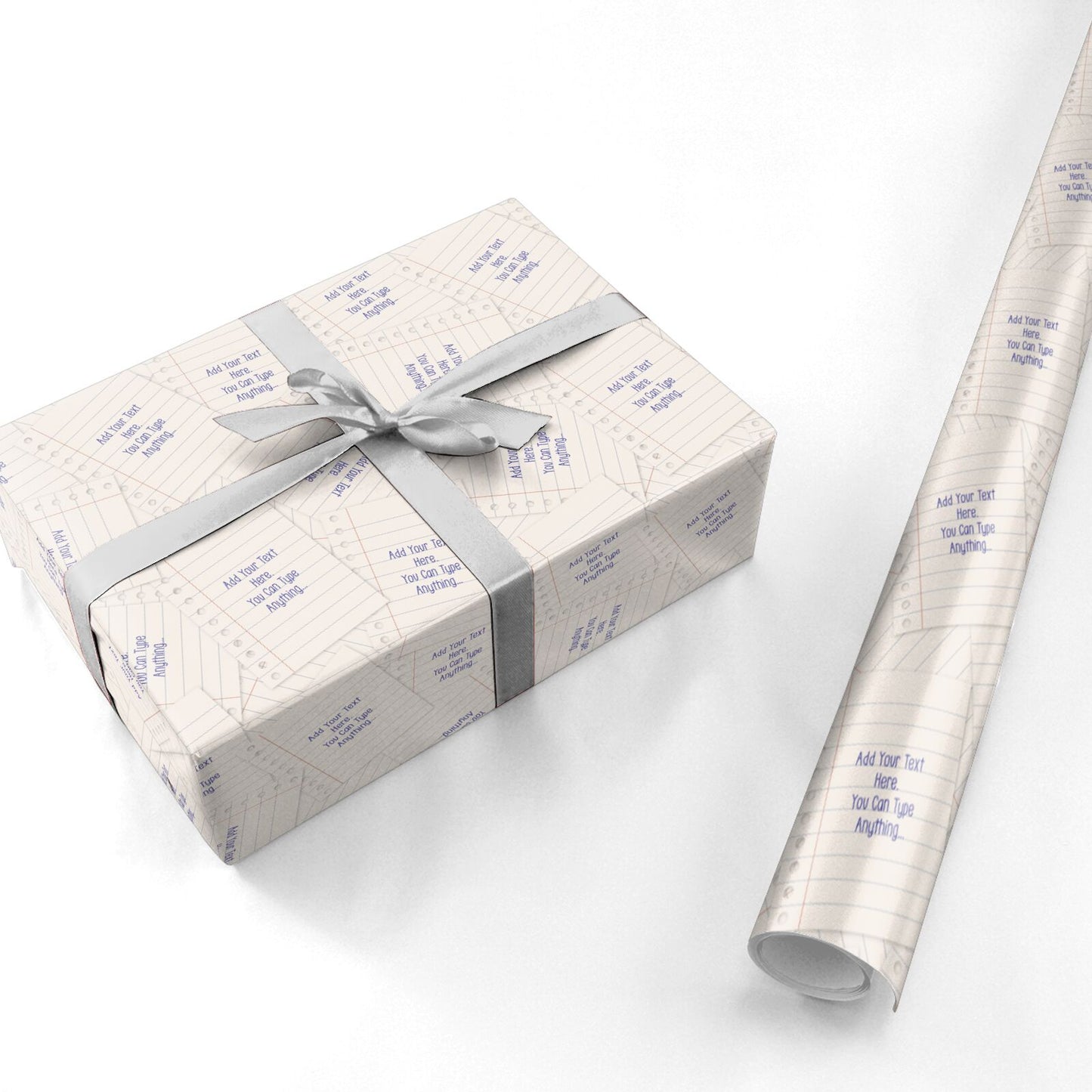 Personalised Notepad Personalised Wrapping Paper