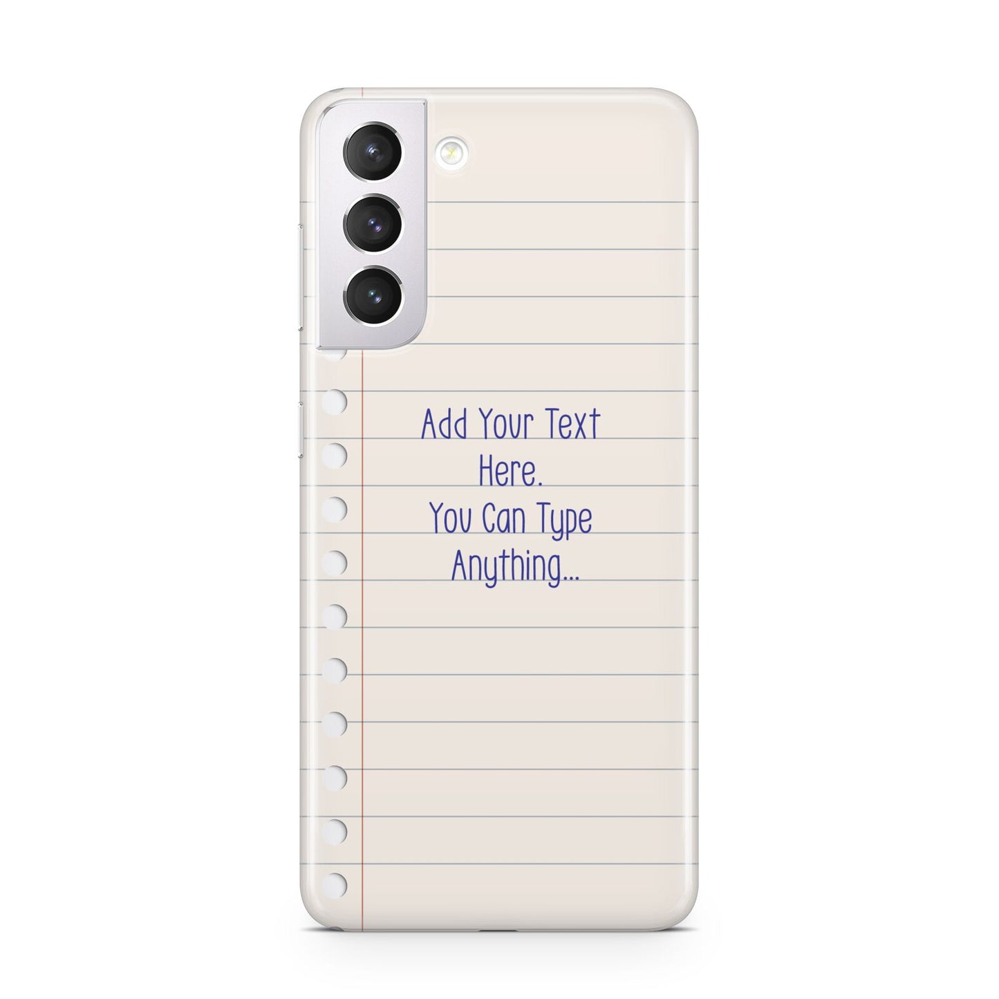 Personalised Notepad Protective Samsung Galaxy Case Personalised Notepad Protective Samsung Galaxy Case