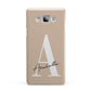 Personalised Nude Colour Initial Samsung Galaxy A7 2015 Case