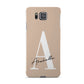 Personalised Nude Colour Initial Samsung Galaxy Alpha Case