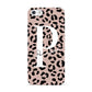 Personalised Nude Colour Leopard Print Apple iPhone 5 Case