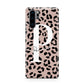 Personalised Nude Colour Leopard Print Huawei P30 Pro Phone Case