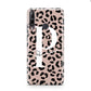 Personalised Nude Colour Leopard Print Huawei P40 Lite E Phone Case