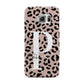 Personalised Nude Colour Leopard Print Samsung Galaxy S6 Edge Case
