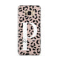 Personalised Nude Colour Leopard Print Samsung Galaxy S8 Plus Case
