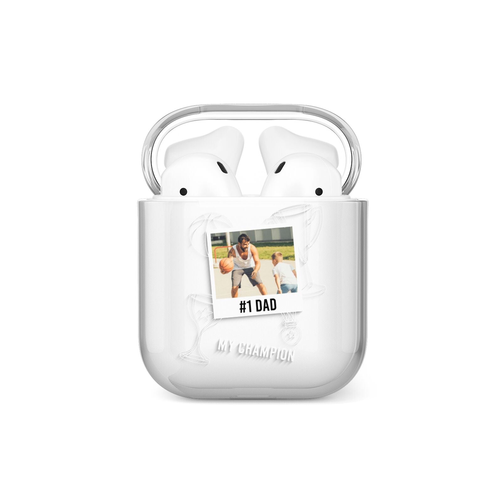 Personalised Number 1 Dad AirPods Case