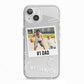 Personalised Number 1 Dad iPhone 13 TPU Impact Case with White Edges