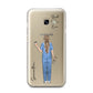 Personalised Nurse Samsung Galaxy A3 2017 Case on gold phone
