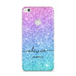 Personalised Ombre Glitter with Names Huawei P8 Lite Case