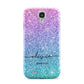 Personalised Ombre Glitter with Names Samsung Galaxy S4 Case
