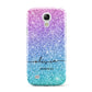 Personalised Ombre Glitter with Names Samsung Galaxy S4 Mini Case