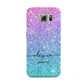 Personalised Ombre Glitter with Names Samsung Galaxy S6 Case