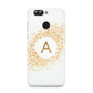 Personalised One Initial Gold Flakes Huawei Nova 2s Phone Case