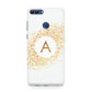 Personalised One Initial Gold Flakes Huawei P Smart Case