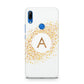 Personalised One Initial Gold Flakes Huawei P Smart Z