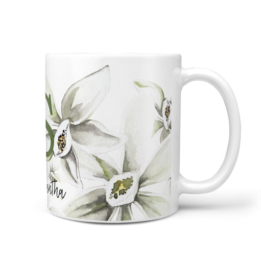Personalised Orange Blossom 10oz Mug