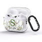 Personalised Orange Blossom AirPods Pro Glitter Case Side Image