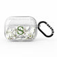 Personalised Orange Blossom AirPods Pro Glitter Case