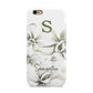 Personalised Orange Blossom Apple iPhone 6 3D Tough Case