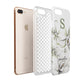 Personalised Orange Blossom Apple iPhone 7 8 Plus 3D Tough Case Expanded View