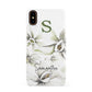 Personalised Orange Blossom Apple iPhone XS 3D Snap Case