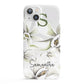 Personalised Orange Blossom iPhone 13 Full Wrap 3D Snap Case