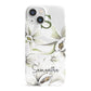 Personalised Orange Blossom iPhone 13 Mini Full Wrap 3D Snap Case