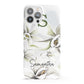 Personalised Orange Blossom iPhone 13 Pro Max Full Wrap 3D Snap Case