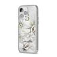 Personalised Orange Blossom iPhone 14 Pro Max Glitter Tough Case Silver Angled Image