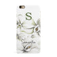 Personalised Orange Blossom iPhone 6 Plus 3D Snap Case on Gold Phone