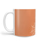 Personalised Orange Cobweb 10oz Mug Alternative Image 1
