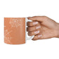 Personalised Orange Cobweb 10oz Mug Alternative Image 4