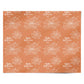 Personalised Orange Cobweb Personalised Wrapping Paper Alternative