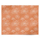 Personalised Orange Cobweb Personalised Wrapping Paper Alternative