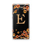 Personalised Orange Flowers Huawei Mate 20 Phone Case