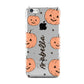 Personalised Orange Pumpkin Apple iPhone 5c Case