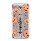 Personalised Orange Pumpkin Samsung Galaxy J7 2017 Case